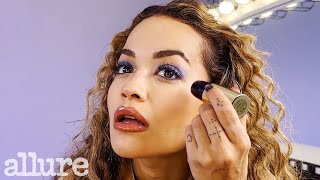 Rita Ora's 10-Minute Rockstar Blue Eyeshadow Look