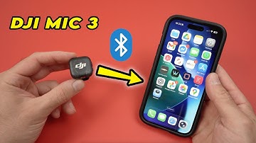 DJI Mic 3 : How to Pair Using Bluetooth With iPhone + Extra Tips