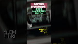 葡萄牙警察复活节特别行动！两天发生2600起交通违法，逮捕113人