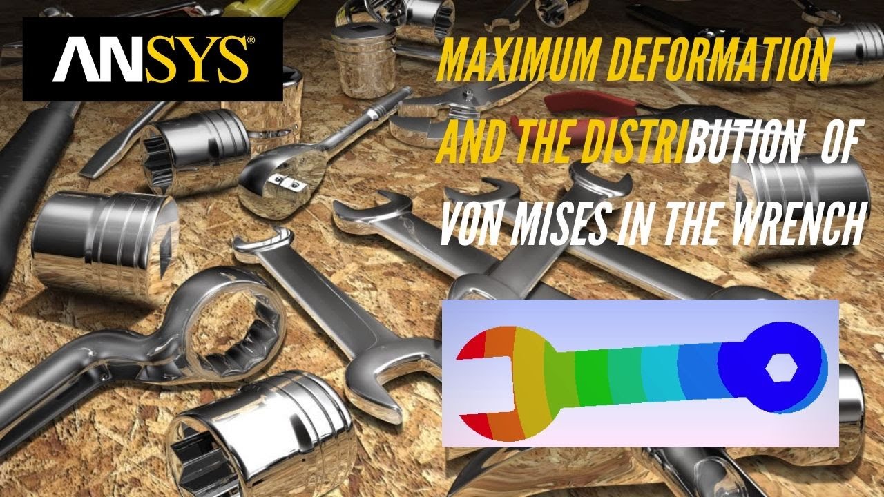 Ansys Workbench Tutorial Part 5 - Deformation and Distribution of von ...