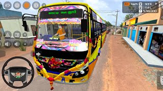 💥TN Private Bus Driving 🚍🧑‍✈️ | Bus Simulator India - 2026 Android Game TNSTC BS6 Village City Road