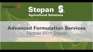 Partnering With Stepan Agriculture Solutions