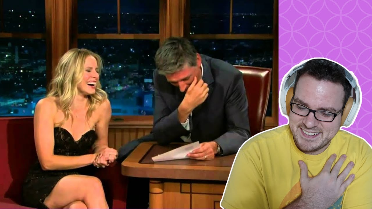 Kristen Bell and Craig Ferguson FUNNY interview | Late Late Show | REACTION