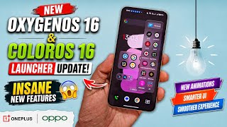 🔥 NEW OxygenOS 16 & ColorOS 16 Launcher Update! INSANE New Features 😱 OnePlus & OPPO