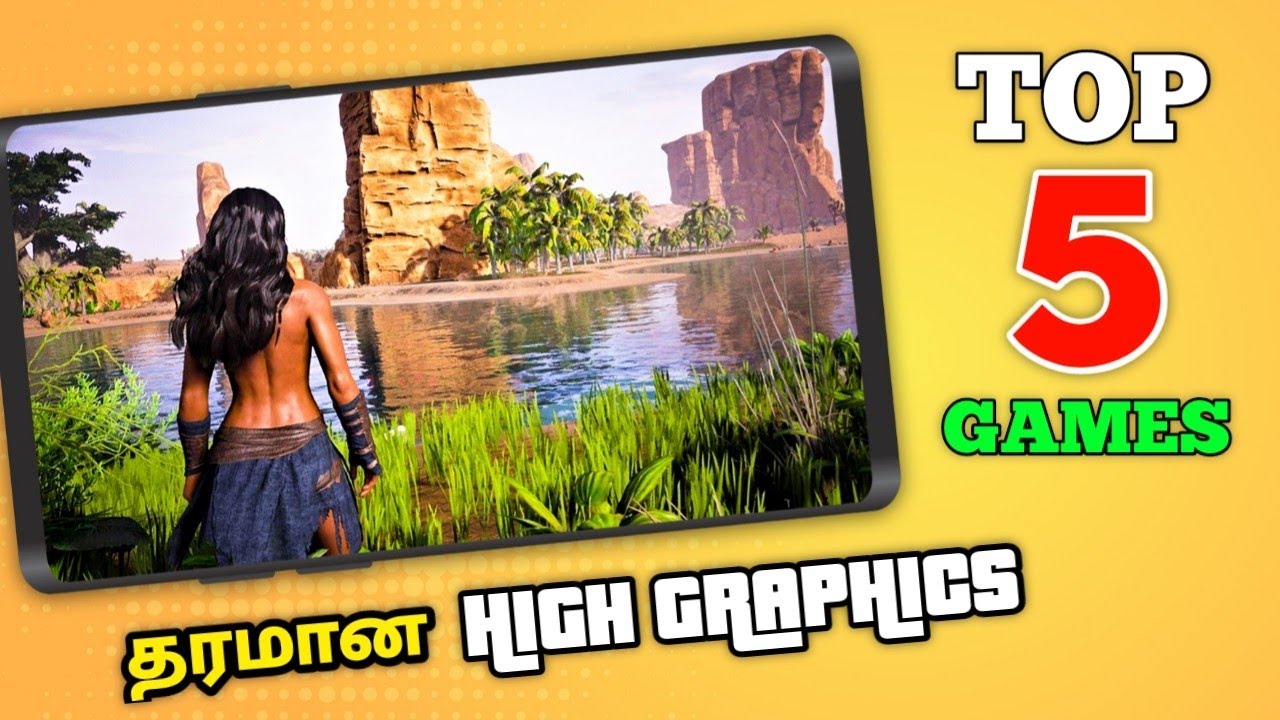 Top 5 High Graphics Games on Android | TechKitTamil