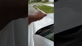 How to open stuck hood on your car #shorts #subscribemychannel #oldmanmechanic #tips #share #easyfix