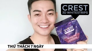 Men's Beauty Tips | Thử thách trắng răng 7 ngày với Crest 3D White Strips(Bật chế độ HD để xem cho rõ mụn và đừng quên like và subscribe kênh youtube của Linh nhé kakaka ▷   MUA SẢN PHẨM TẠI ĐÂU?, 2016-09-10T02:00:00.000Z)