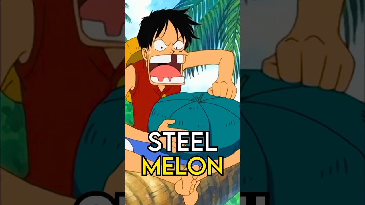 When Luffy BROKE his Teeth on a Melon!