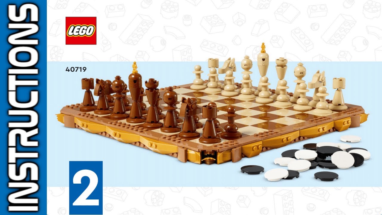 LEGO 40719 instructions | Other | 2024 | Book 2 | Traditional Chess Set 
