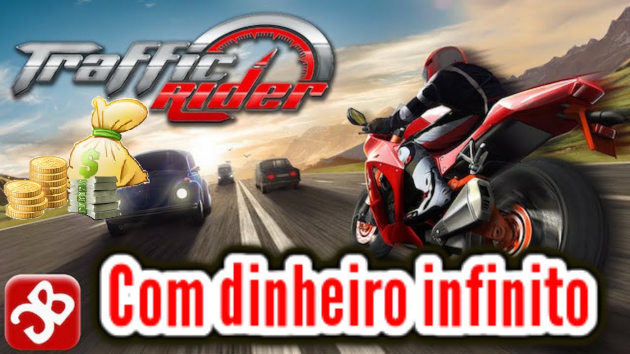 COMO TER DINHEIRO INFINITO NO TRAFFIC RIDER [ SEM ROOT ]. - YouTube