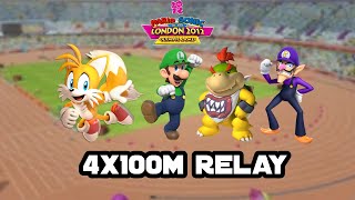 Mario & Sonic At The London 2012 Olympic Games 4X100M Relay Team Tails