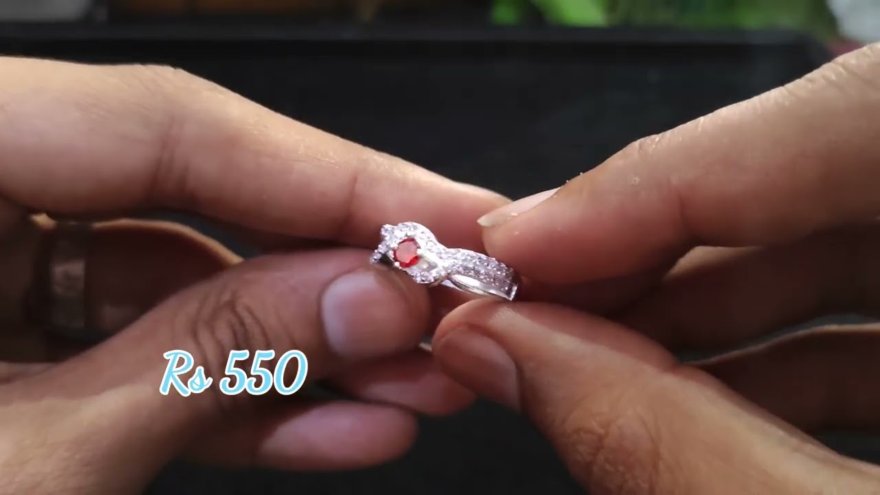 CHANDI KI GIRLS RING 2025 NEW DESIGN SALMNA. 9997266425