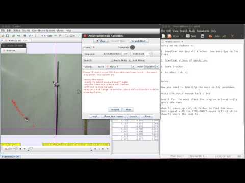 Using Tracker (Open Source Physics Software) for Basic Video Analysis