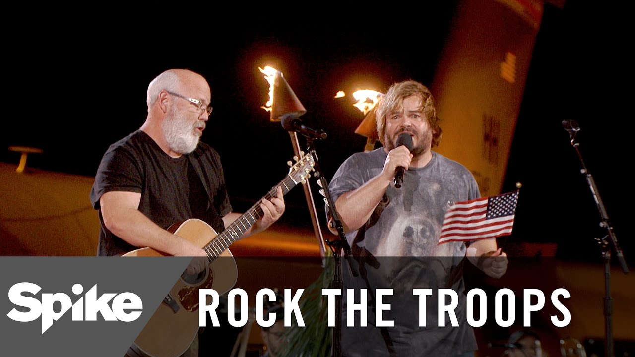 Tenacious D Rocks The Troops