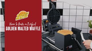 Baking the Perfect Golden Malted Waffle