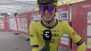 Matteo Jorgenson - Interview at the finish - Kuurne - Bruxelles - Kuurne 2024