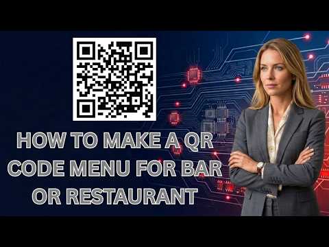 How to Make a QR Code Menu for Your Bar or Restaurant (Latest Update)