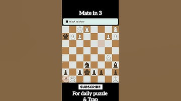 ☠️Challenge: Checkmate in 3 🎯 #chess #puzzle #short #games #gukesh #magnuscarlsen