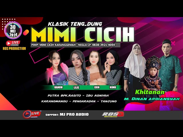 LIVE TARLING KLASIK TENGDUNG MIMI CICIH KARANGMANGU - PENGARADAN  KAMIS 30 MEI 2024 MALAM class=