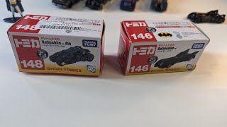 Unboxing 2 Tomica トミカ Batmobiles 1989 & Tumbler