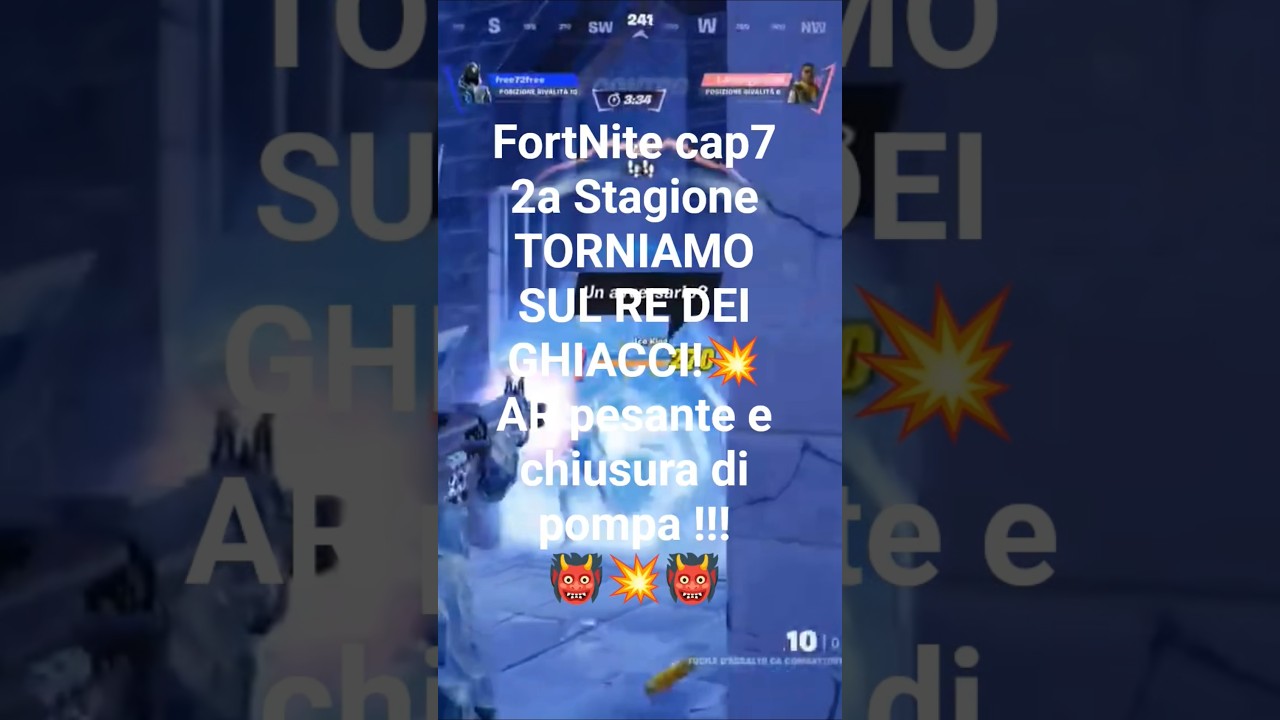 Fortnite BR โ Torniamo sul Re dei Ghiacci! ๐ฅ AR pesante e chiusura di pompa!