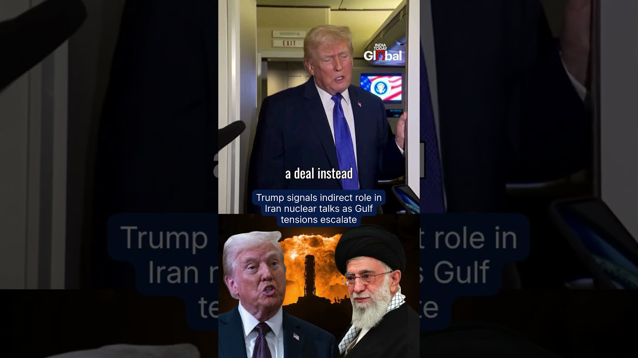 Trump Signals Indirect Role in Iran Nuclear Talks Amid Rising Gulf Tensions |