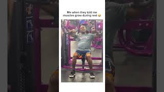 Bro understood the assignment on muscle growth 😴 Subscribe! #shorts