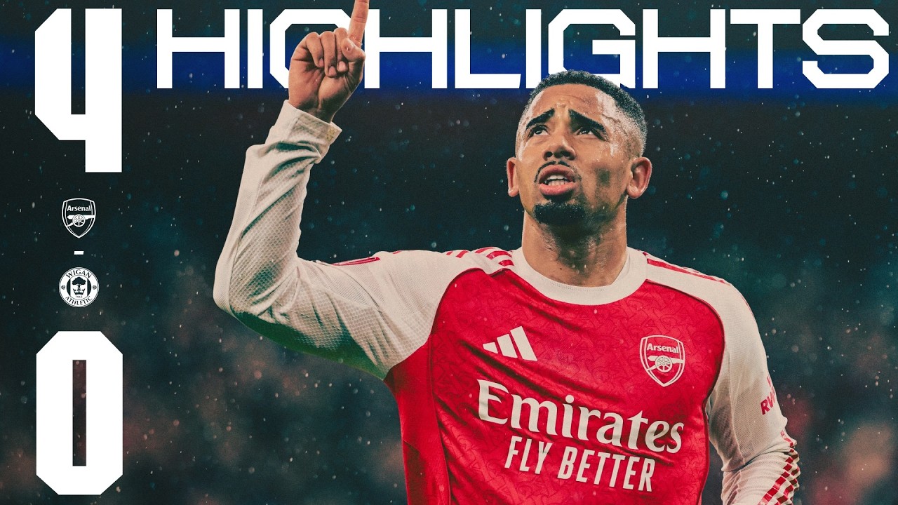 INTO THE FIFTH ROUND! | HIGHLIGHTS | Arsenal vs Wigan Athletic (4-0) | Madueke, Martinelli, Jesus
