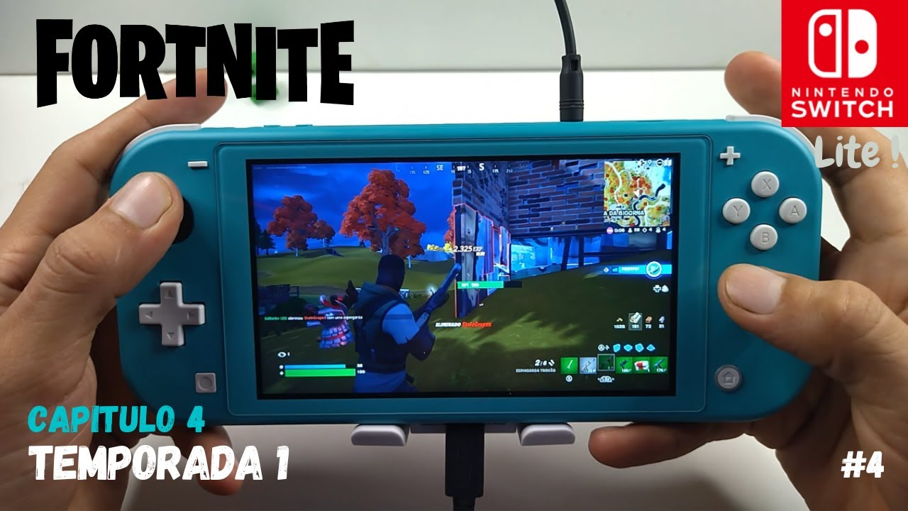 Fortinite no Nintendo Switch Lite ( Gameplay ) #4 - YouTube
