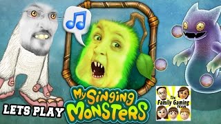 Давайте играть в My Singing Monsters! Папа и сын Барабан Барабан Bump Дудда Bum Bum!