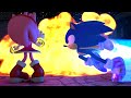 Sonic saves Amy from Blaze | MEGA X