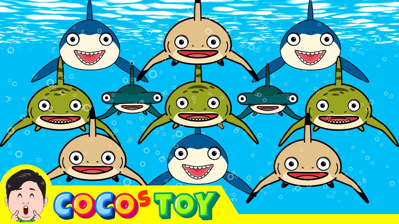 Убегать! Это акулы!ㅣакулы и киты для детейㅣCoCosToy