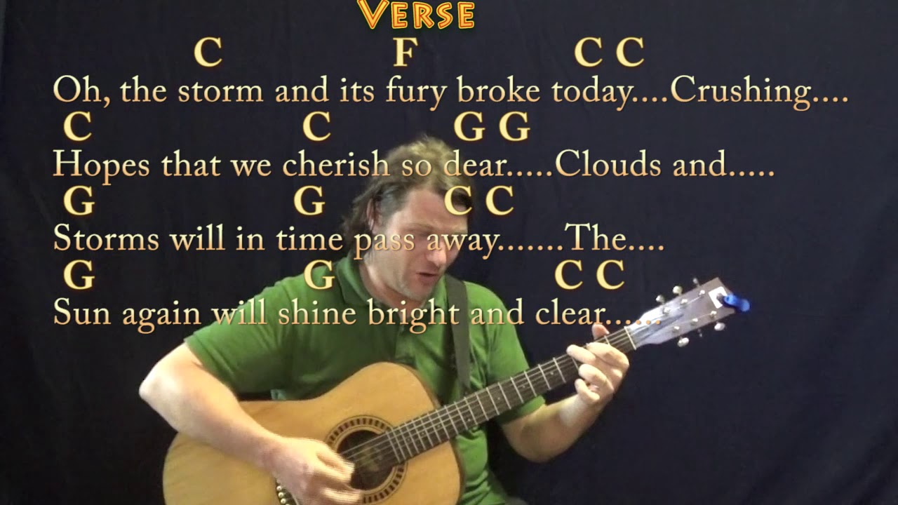 Keep On The Sunny Side (Traditional) Guitar Cover Lesson in C with