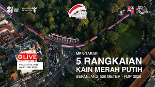 LIVE | Kirab Merah Putih 2026 🇮🇩 | Dari Bogor untuk Indonesia | Festival Merah Putih 2026