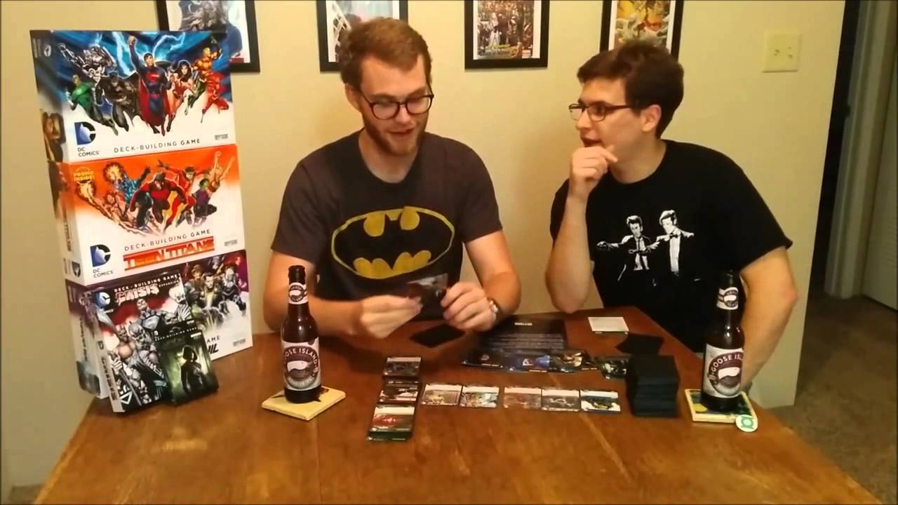 Let's Play DC Deck Building ARROW Crossover | Comic Chat with Gat