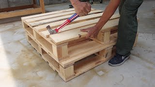 Perfect Scrap Wood Recycling Plan From Pallet Wood // Amazing Woodworking Ideas That You Want To Own screenshot 3