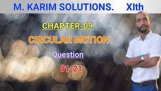 SOLUTION OF M.KARIM  CIRCULAR MOTION QUESTION-1to21 screenshot 2