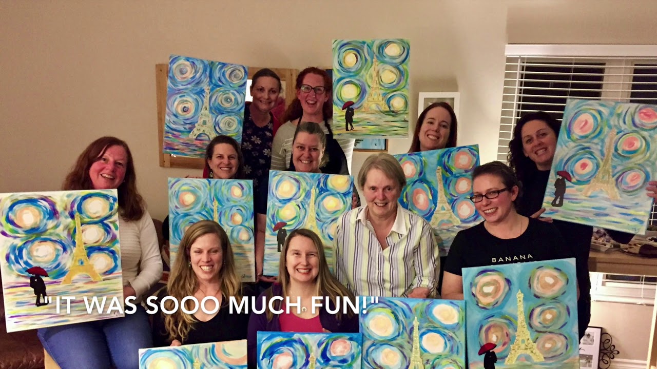 Host A Home Paint Party YouTube