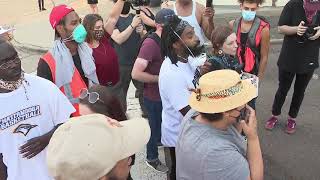 CPD Chattanooga protesters illegally blocked off Market Street intersection