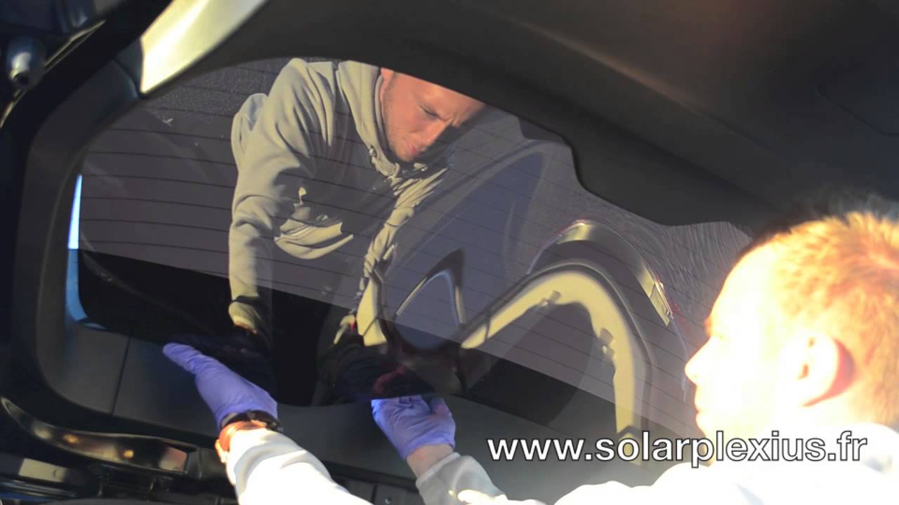 Comment D 233 Monter Le Kit Vitres Teint 233 Es Sans Film