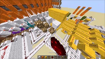 Minecraft - Building the RC8001, an 8 Bit CPU Timelapse Part 9 More Controllogic + Reset