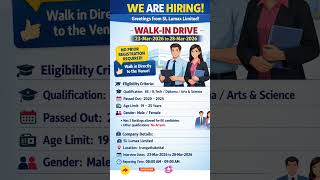 Job Fair l Job Vacancy l Fresher Job l Multi Location l #jobs #automobile #walkthrough #kerala #TN