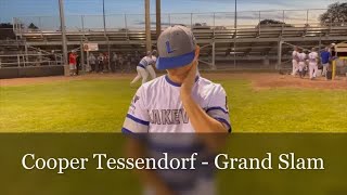 WATCH NOW: Lakeview Seniors first baseman Cooper Tessendorf