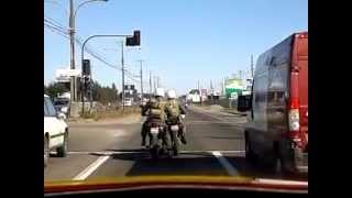 paco en moto en pana en ruta160 san pedro M4092 M4767