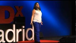 How to transform a phone card in a health card: Almudena Martinez Ferrer at TEDxMadrid screenshot 2