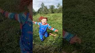 We Escaping Chucky Scary Vs Parkour Pov Car