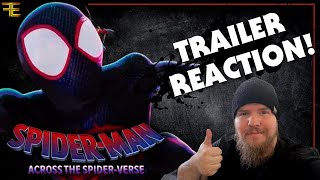 Spider-Man: Across The Spider-Verse Trailer Reaction | Sony