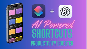 AI Powered Siri Shortcuts + Productivity Booster
