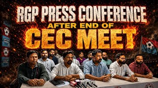 Revolutionary Goans Party press conference after end of CEC meet.