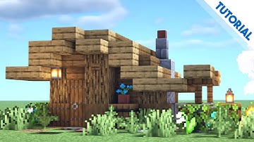 How to Build a Cozy Starter House (Minecraft 1.16 Tutorial)